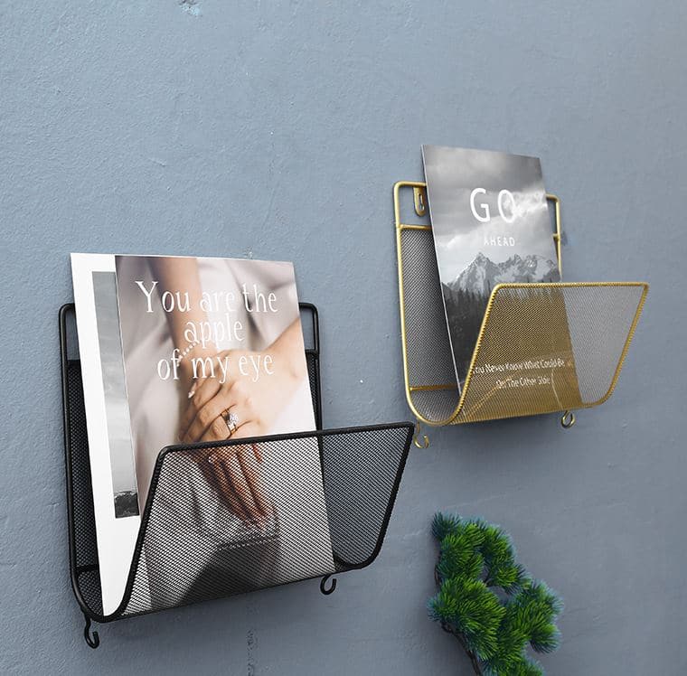 tijdschriftenrek voor aan de wand